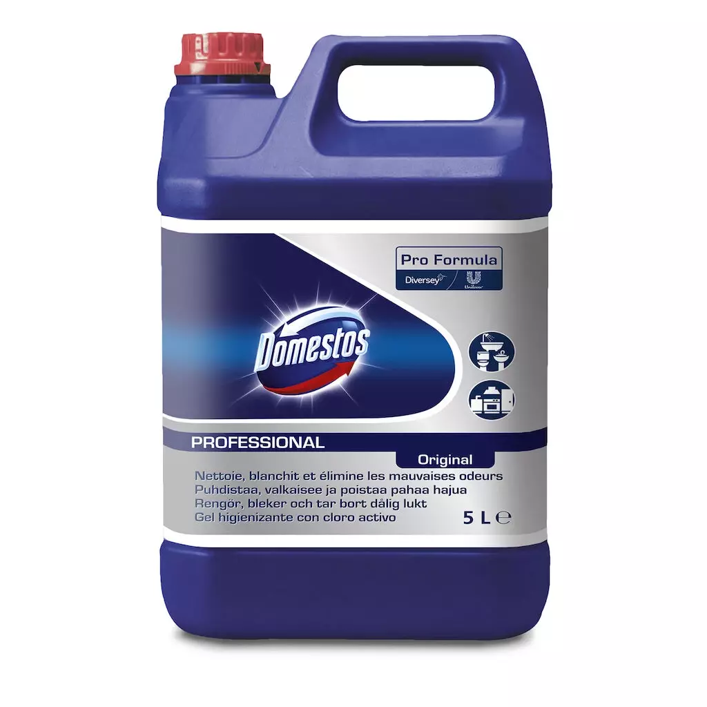 Domestos Pro Formula 100847002, Klorbaserat desinficerande rengöringsmedel 5L, image 1