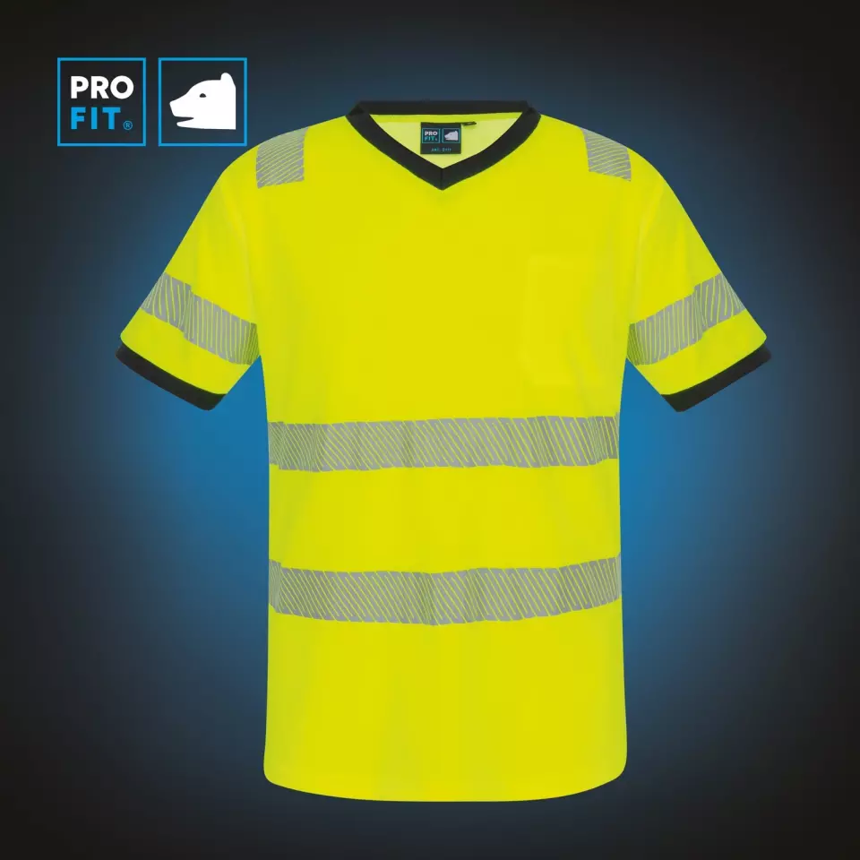 PRO FIT 2111, Warnschutz T-Shirt, image 2, gallery thumbnail
