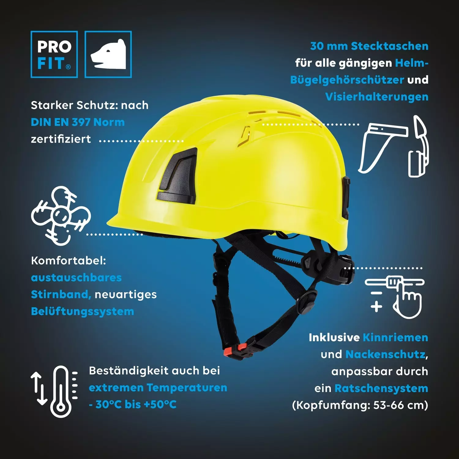 PRO FIT 156617, Pro Cap D!-Rock Schutzhelm, image 4