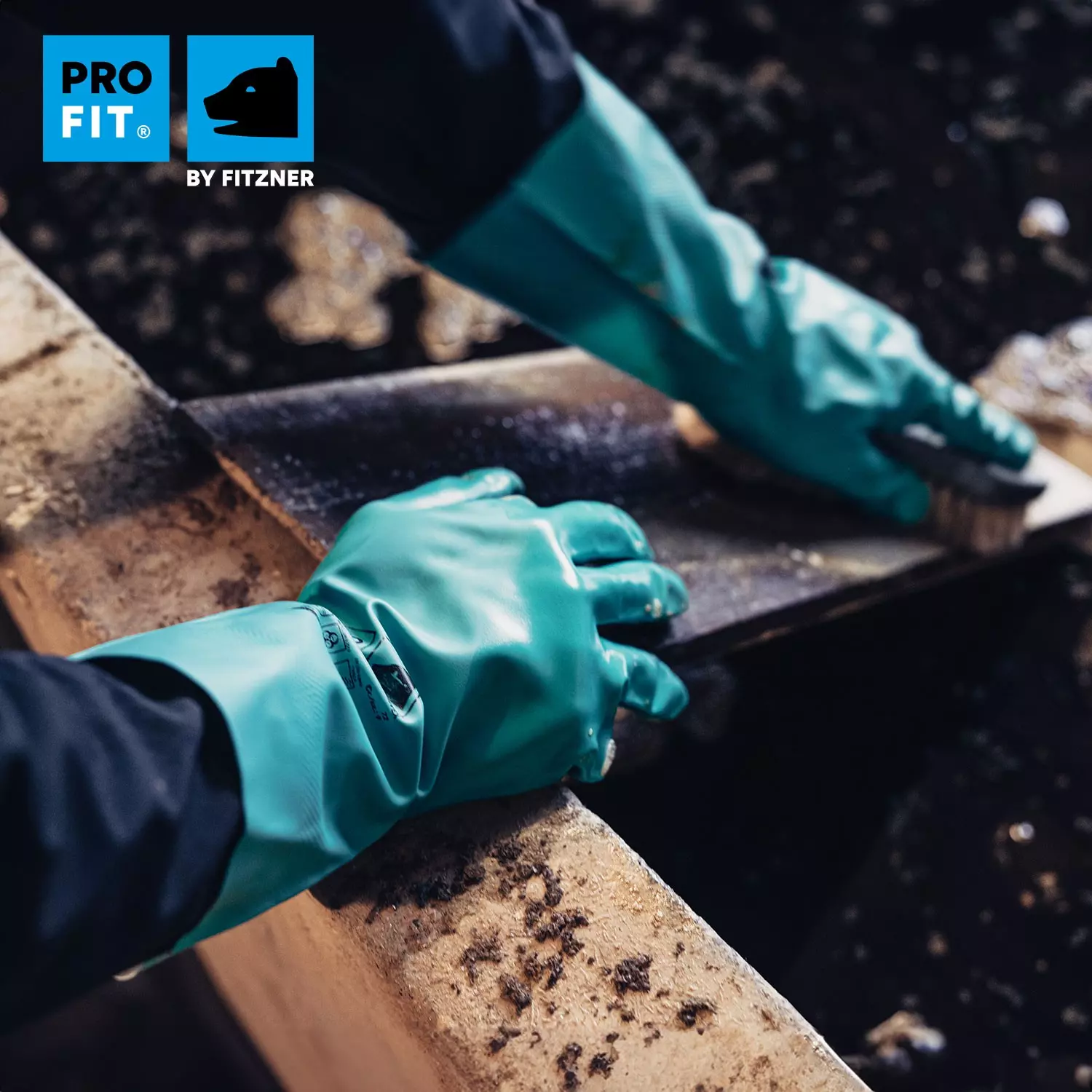 PRO FIT 72, Nitril Chemikalienschutzhandschuhe, image 5
