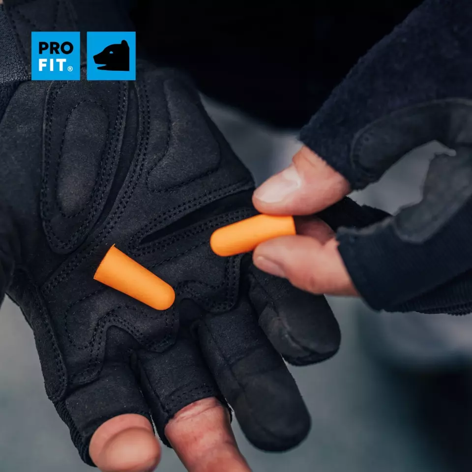 PRO FIT 183, Prosoft 38 Earplugs, Orange, image 8, gallery thumbnail