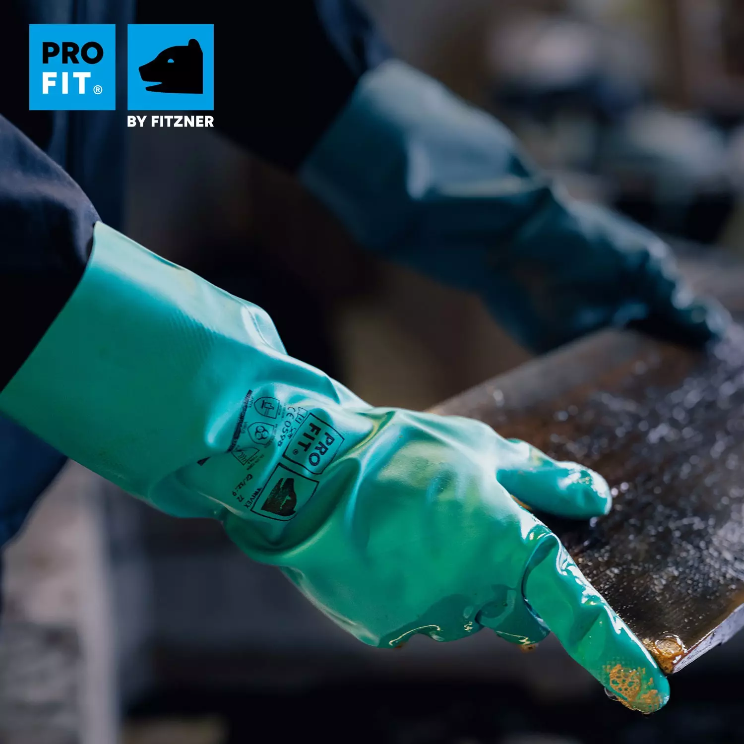 PRO FIT 72, Nitril Chemikalienschutzhandschuhe, image 7