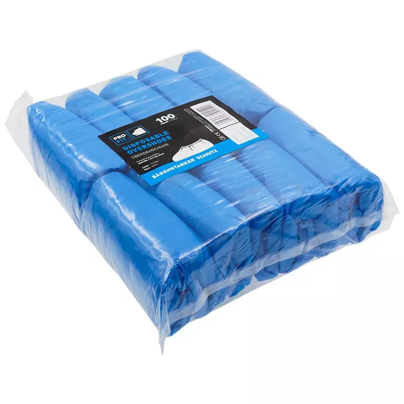 PRO FIT 0701, CPE Shoe Cover, Blue, image 2, gallery thumbnail