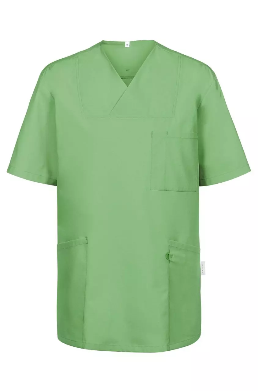 GREIFF 5003-6550-42-3, Limetten-Grüner Unisex-Kasack 4XL-5XL, image 1, gallery thumbnail