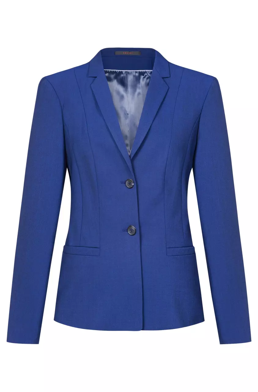 GREIFF 1454-666-126, Italian Blue Women's Blazer Premium, image 1, gallery thumbnail