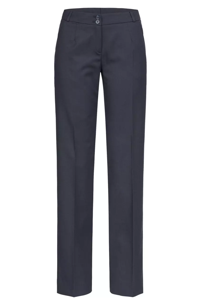 GREIFF 1353-7000-20-2, Navy Blue Women's Trousers Basic 50-52, image 1, gallery thumbnail