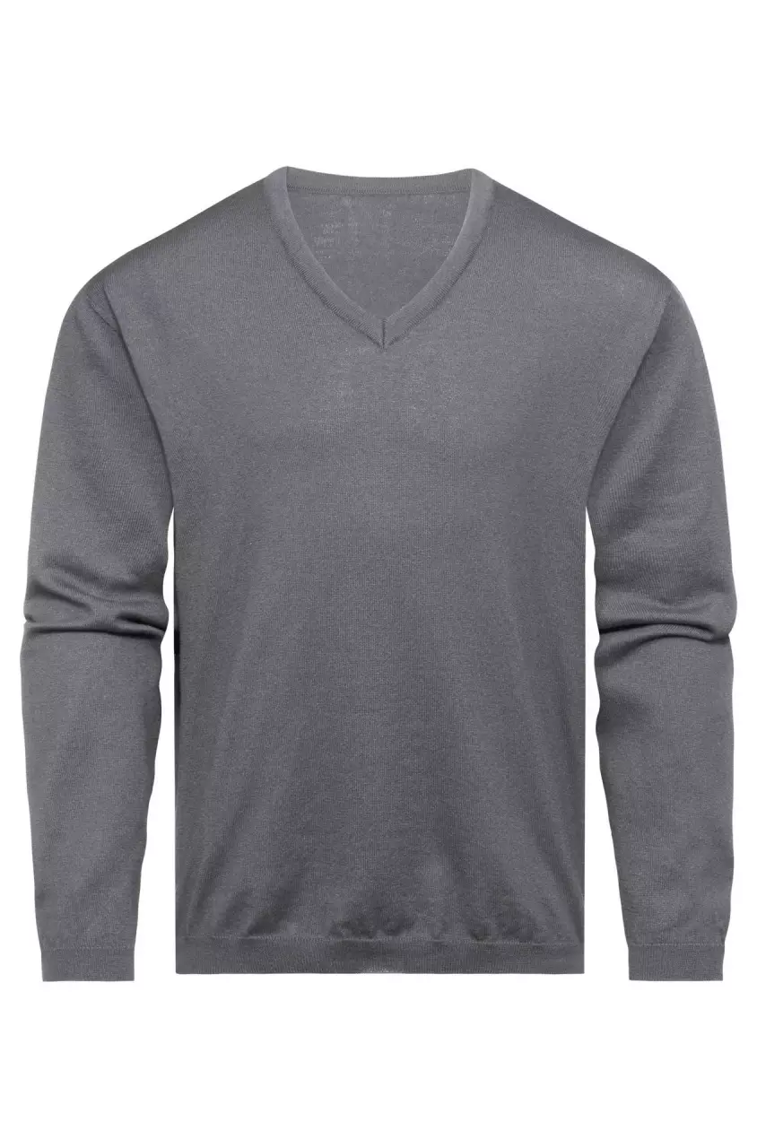 GREIFF 6046-5060-14-2, Harmaa miesten neule XXL-3XL, image 1, gallery thumbnail