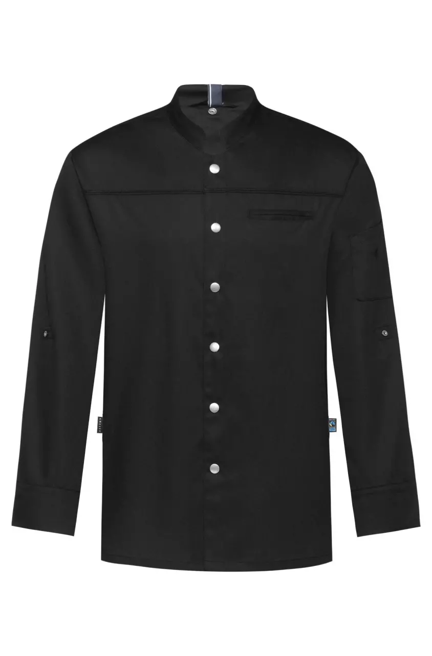 GREIFF 5589-6340-10-2, Schwarze Kochjacke 'Falstaff Profi' XXL, Größe XXL, image 1, gallery thumbnail