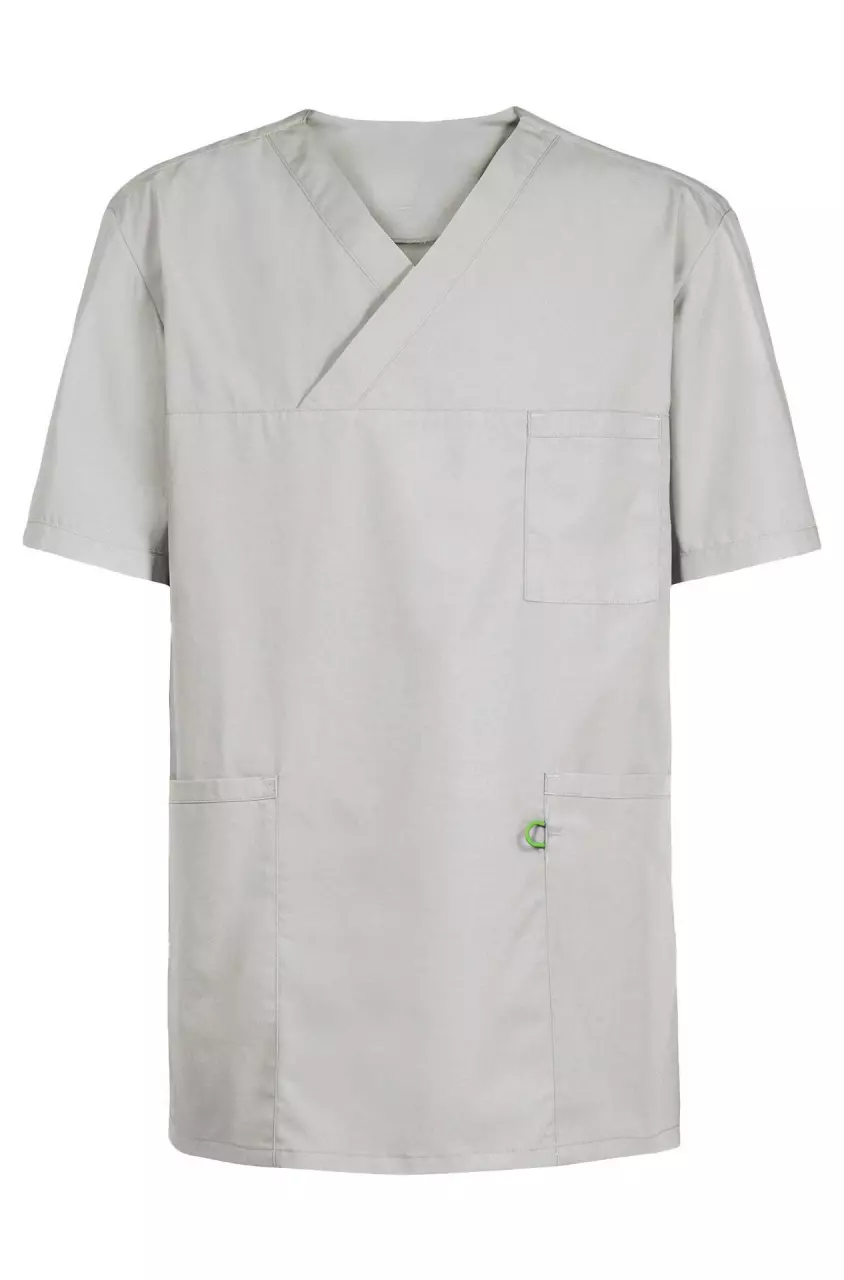 GREIFF 5007-6550-15, Hellgrauer Unisex-Kasack, image 1, gallery thumbnail