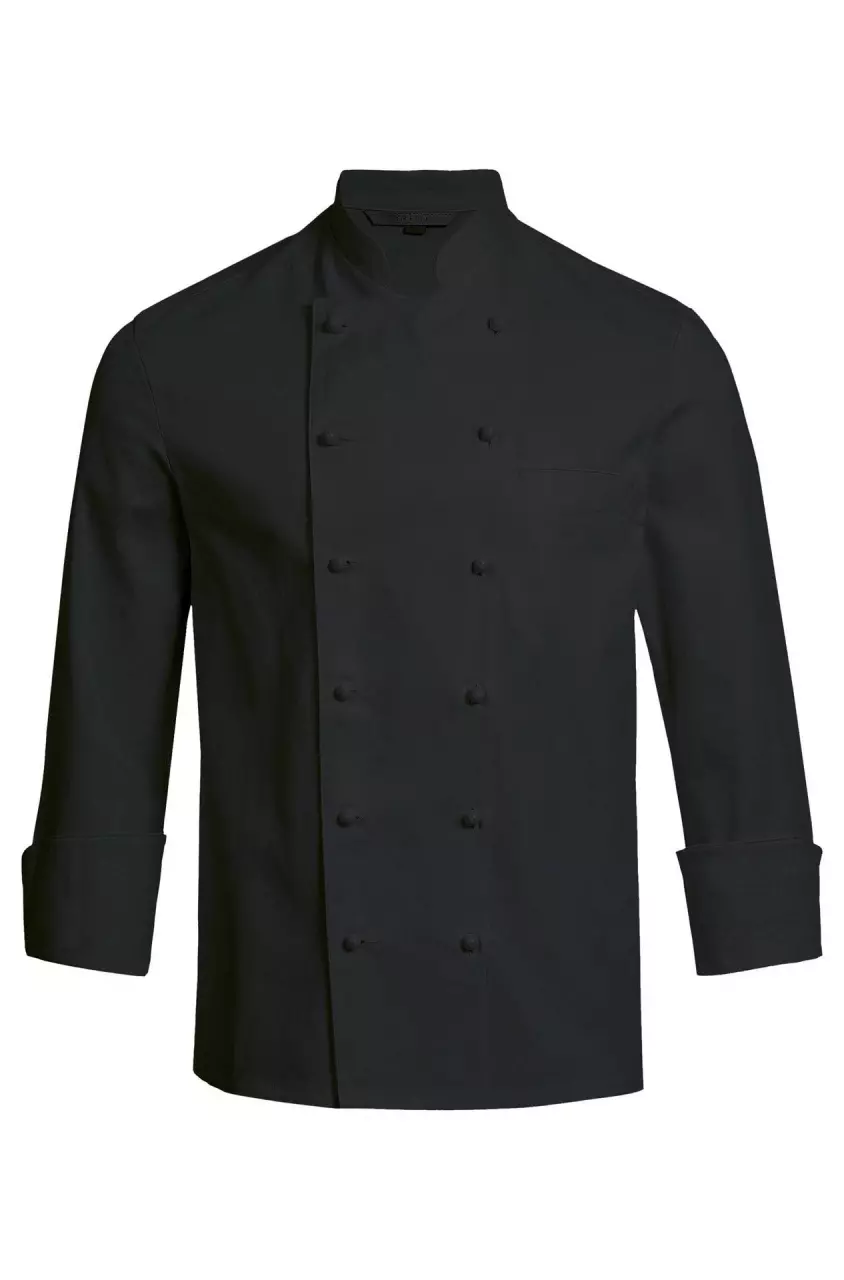 GREIFF 5566-8000-10-2, Schwarze Kochjacke XXL-XXXL, image 1, gallery thumbnail