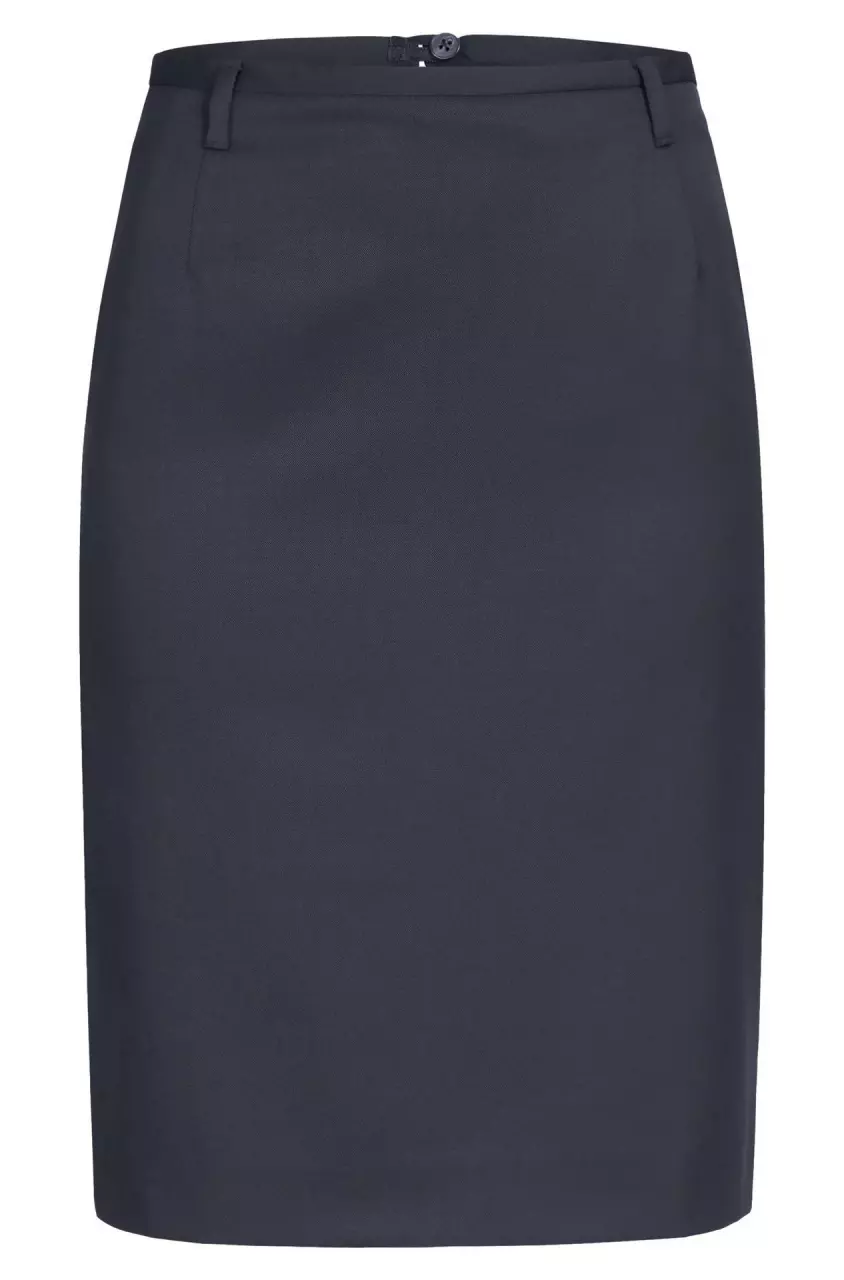 GREIFF 1532-7000-20, Navy Blue Women's Pencil Skirt Basic, image 1, gallery thumbnail