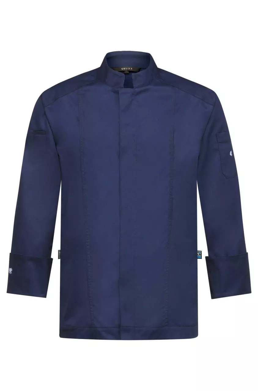 GREIFF 5593-6220-21, Chef's Jacket 'Benjamin Dark Blue Men'särz', image 1, gallery thumbnail
