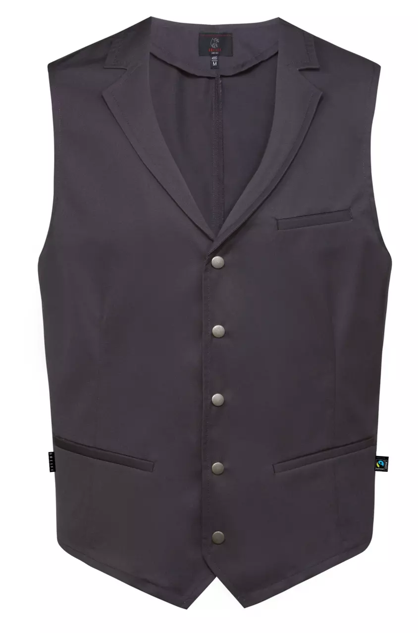 GREIFF 1609-6400-11, Graue Herren Service-Weste, image 1, gallery thumbnail
