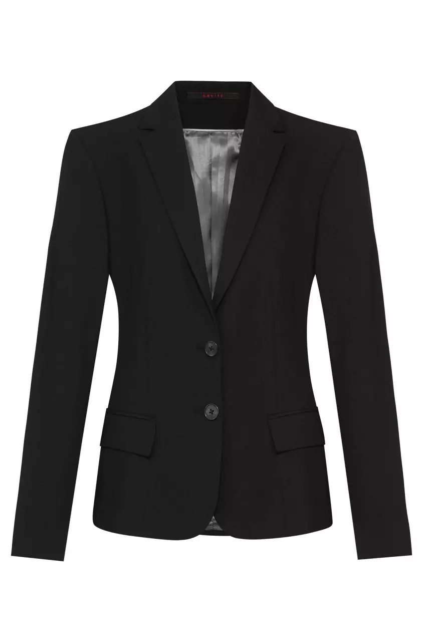 GREIFF 1456-666-110, Black Women's Blazer Comfort Fit Premium, image 1, gallery thumbnail