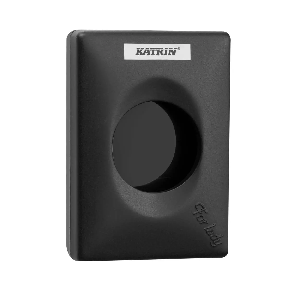 Katrin 92247, Dispenser för hygienpåsar, svart, image 1