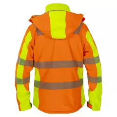 Asatex PTW-DS-ORANGE-GELB, PREVENT® Trendline Softshell Jacket
