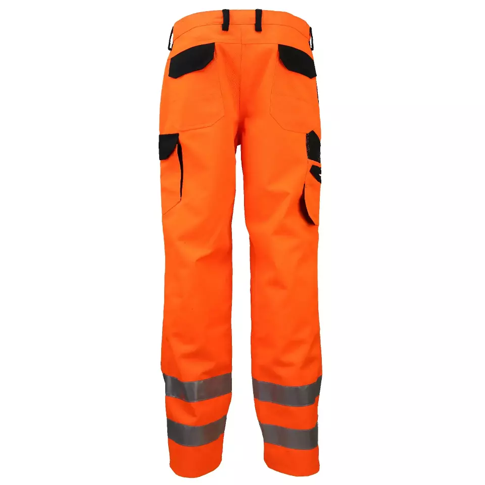 Asatex PTW-HON-ORANGE-SCHWARZ, PREVENT® varselbyxa, image 2, gallery thumbnail