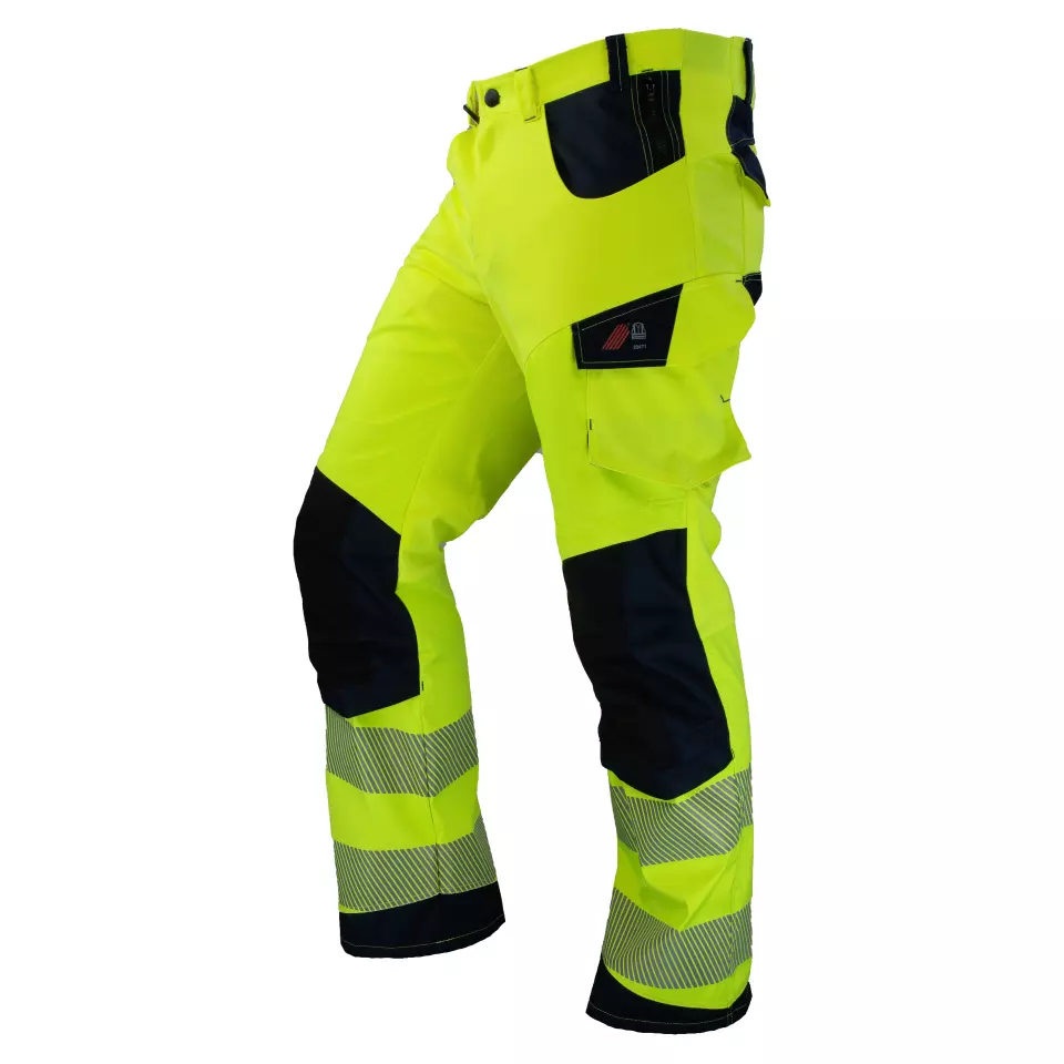 Asatex 5152BH, Hi-Vis Work Pants, image 3, gallery thumbnail