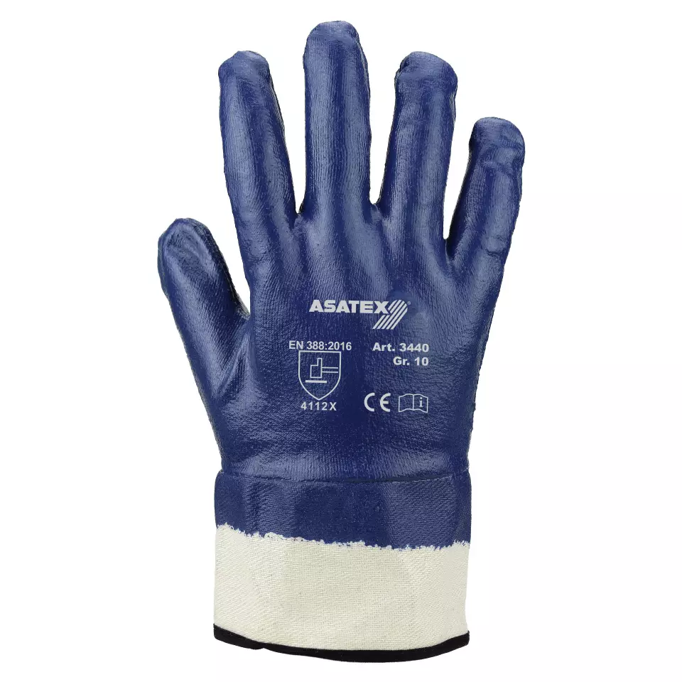 Asatex 3440, Nitril-Handschuh, image 2, gallery thumbnail