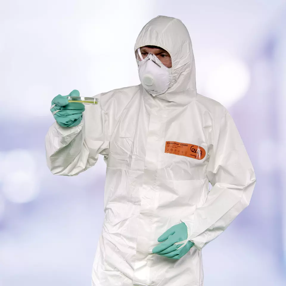 Asatex CS500, CoverStar® Asatex CoverStar® Protective Coverall, image 1, gallery thumbnail