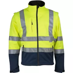 Asatex 8060GB, PREVENT® Trendline Hi-Vis Softshell Jacket
