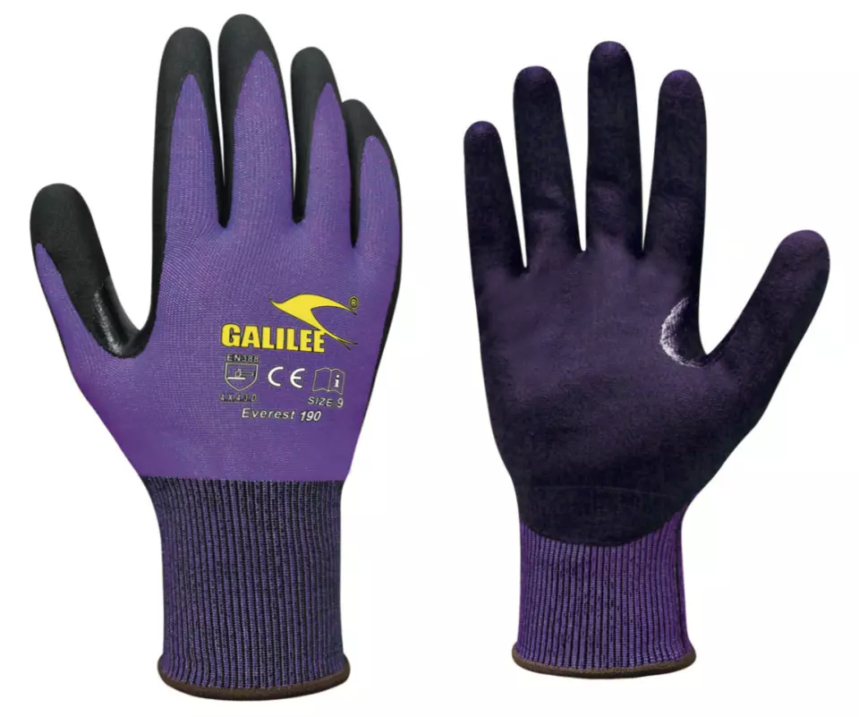 Galilee E190, Everest Skärskyddshandskar nivå D, image 1, gallery thumbnail