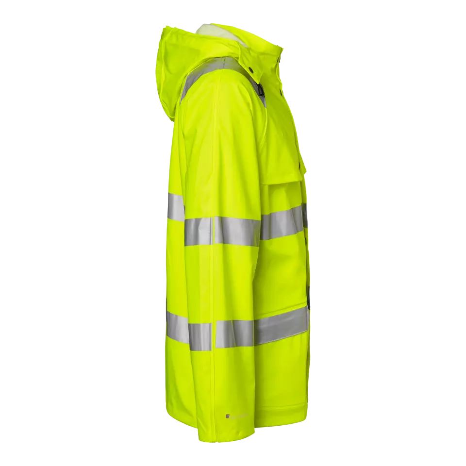 Top Swede 1000994712, 9394 Rain Jacket Hi-Vis, image 3, gallery thumbnail