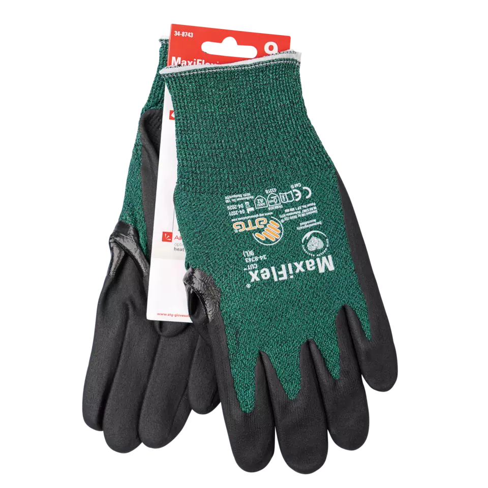 ATG 1000303301, MaxiFlex Cut 3B HT Gloves, image 2, gallery thumbnail
