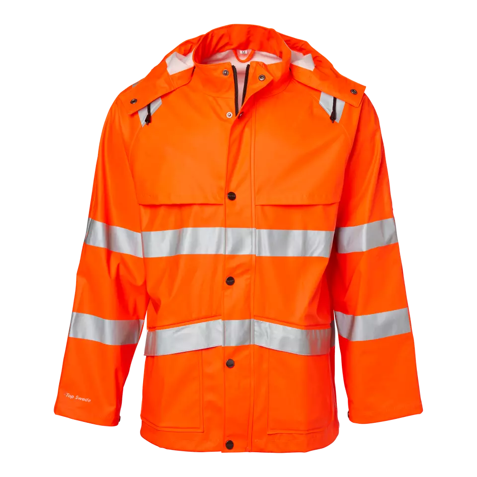 Top Swede 1000994811, 9394 Rain Jacket Hi-Vis, image 1, gallery thumbnail