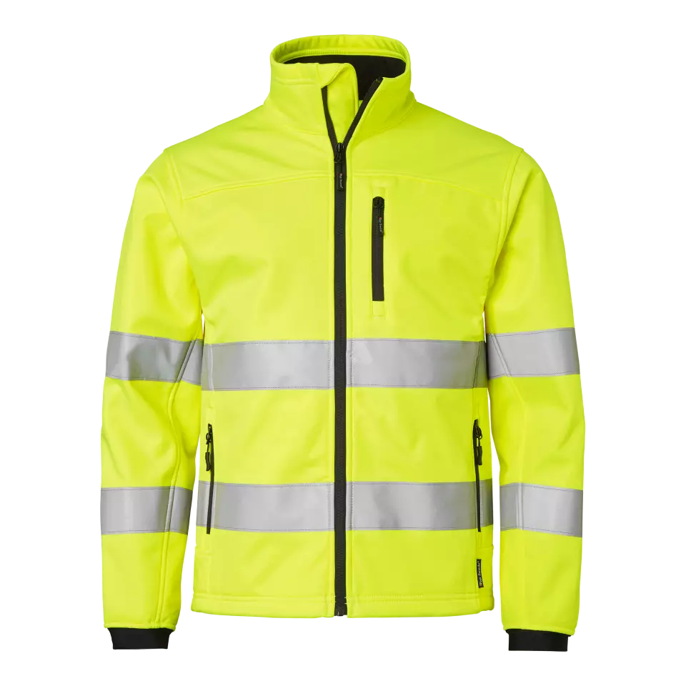 Top Swede 1000984712, 7621 Softshell Jacket Hi-Vis, image 1, gallery thumbnail