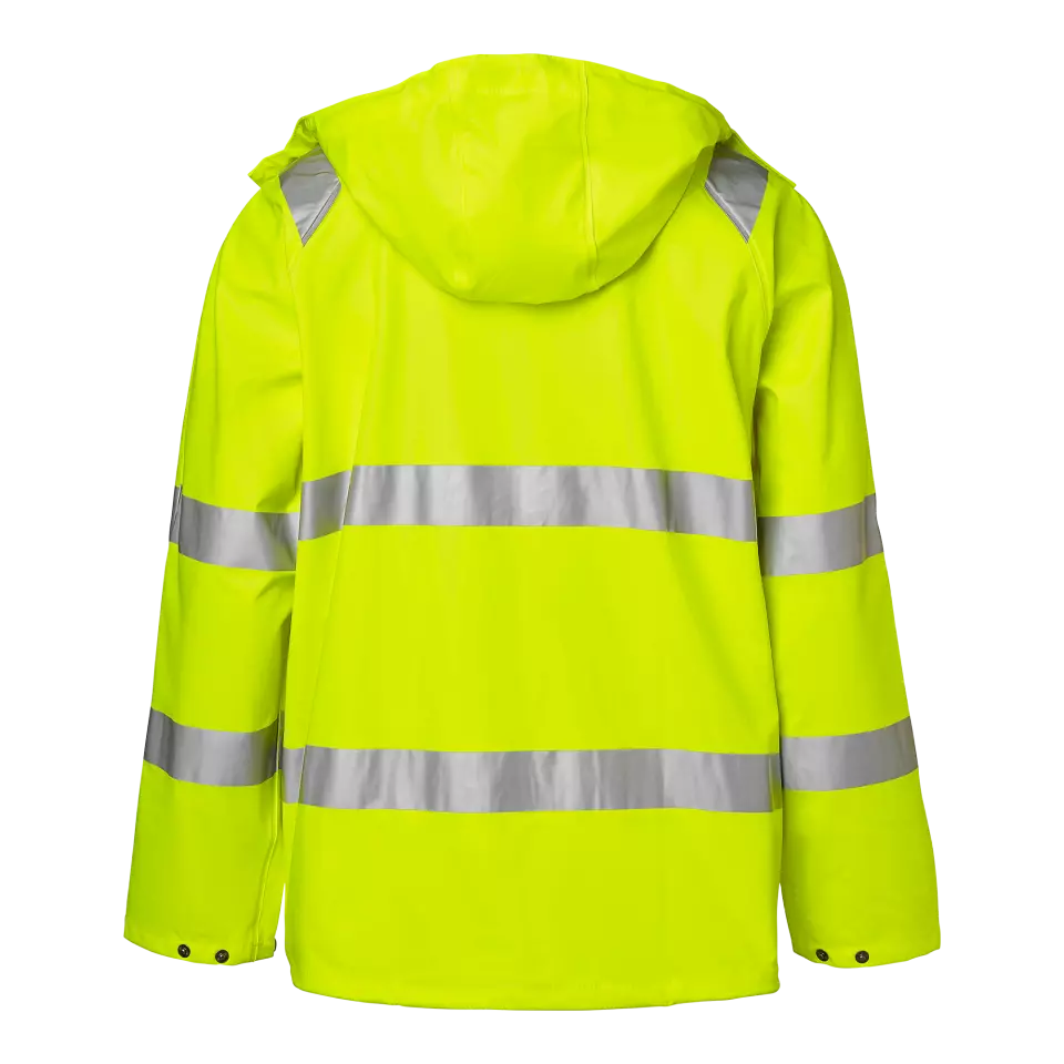 Top Swede 1000994712, 9394 Rain Jacket Hi-Vis, image 4, gallery thumbnail