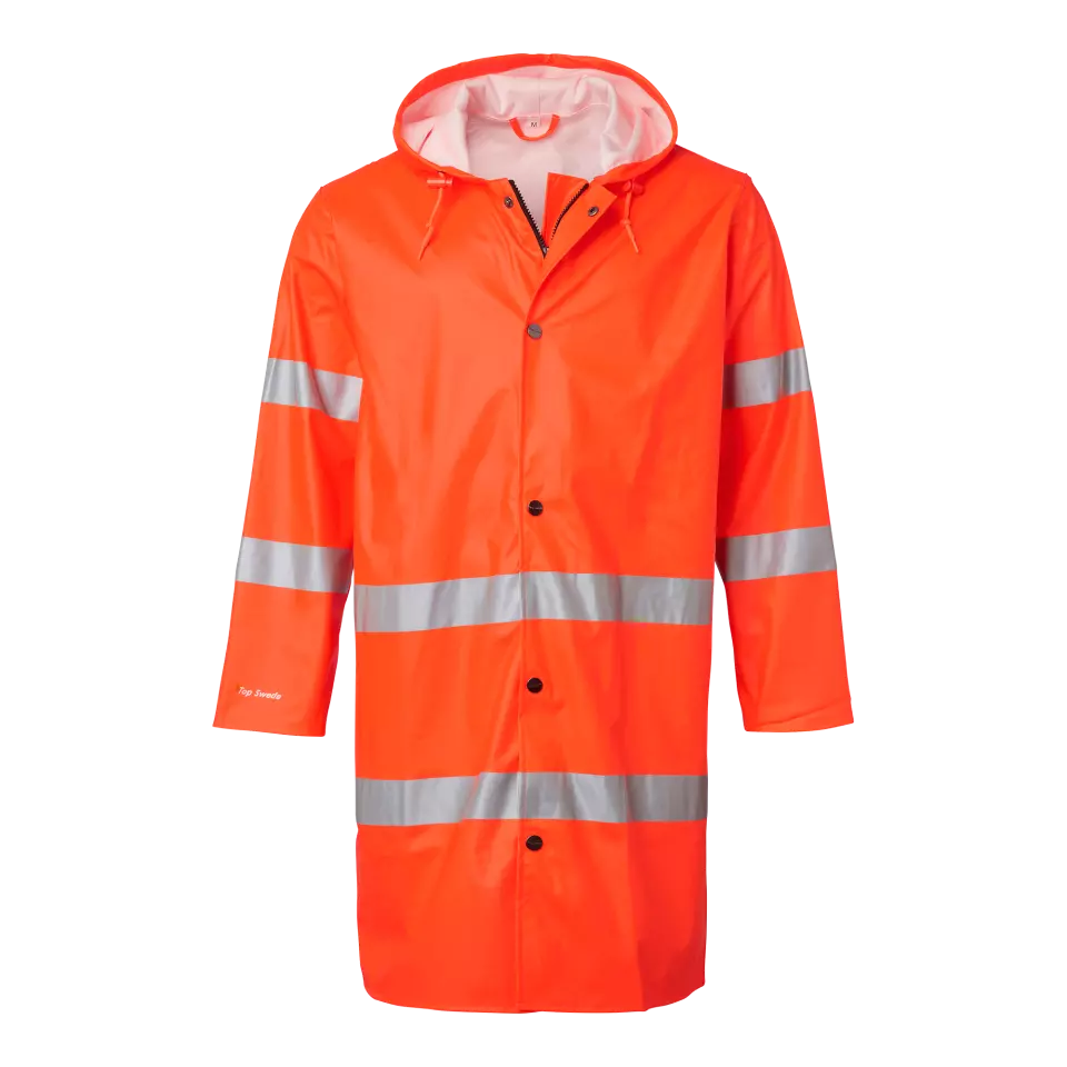 Top Swede 1000993811, 9295 Rain Coat Hi-Vis, image 1, gallery thumbnail