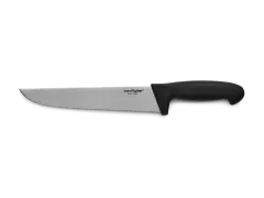 meatFighter 995971023, Kromi-molybdeeniteräksinen teurastajan veitsi, suora, leveä, 23cm