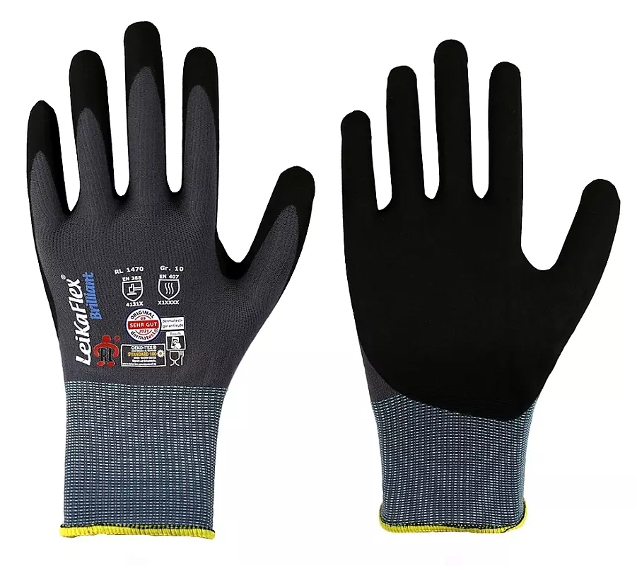 Richard Leipold 1470, LeiKaFlex Brilliant 15gg Feinstrickhandschuh NFT-Beschichtung mit TOUCH-Funktion, image 1, gallery thumbnail