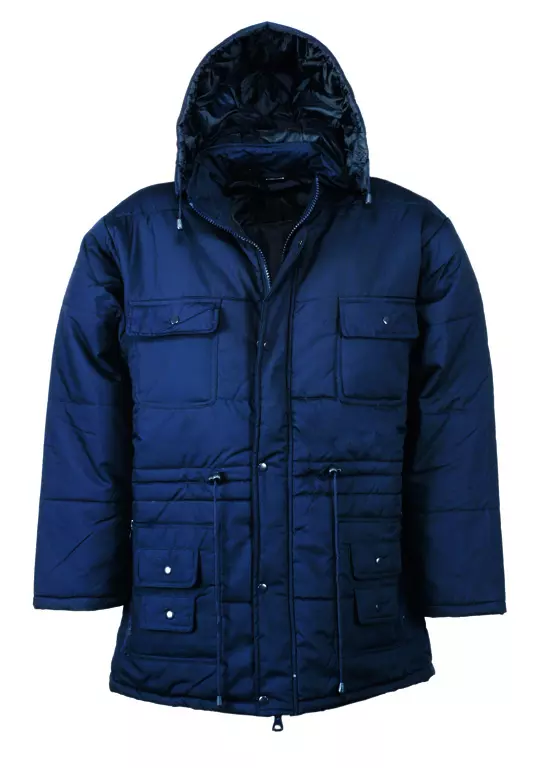 Richard Leipold 4220, Sherpa Parka Navy Blue, image 1, gallery thumbnail