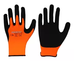 Richard Leipold 1451, Solidstar Elastic Fine-Knit Polyester Glove with Latex Microfoam Coating