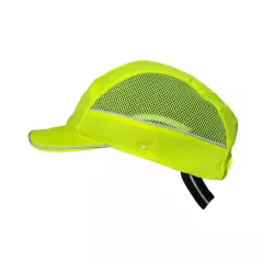 Surflex AIRC05V05STR, AIR STREAM anti-shock cap, Standard visor 5 cm, Yellow, Reflective