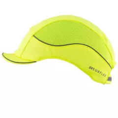 Surflex AIRC05V03, AIR+ Kolhulakki, lyhyt lippa 3 cm, keltainen, heijastava