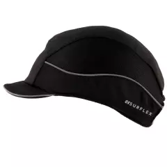 Surflex AIRC01V03, AIR+ anti-shock cap, Short visor 3 cm, Black