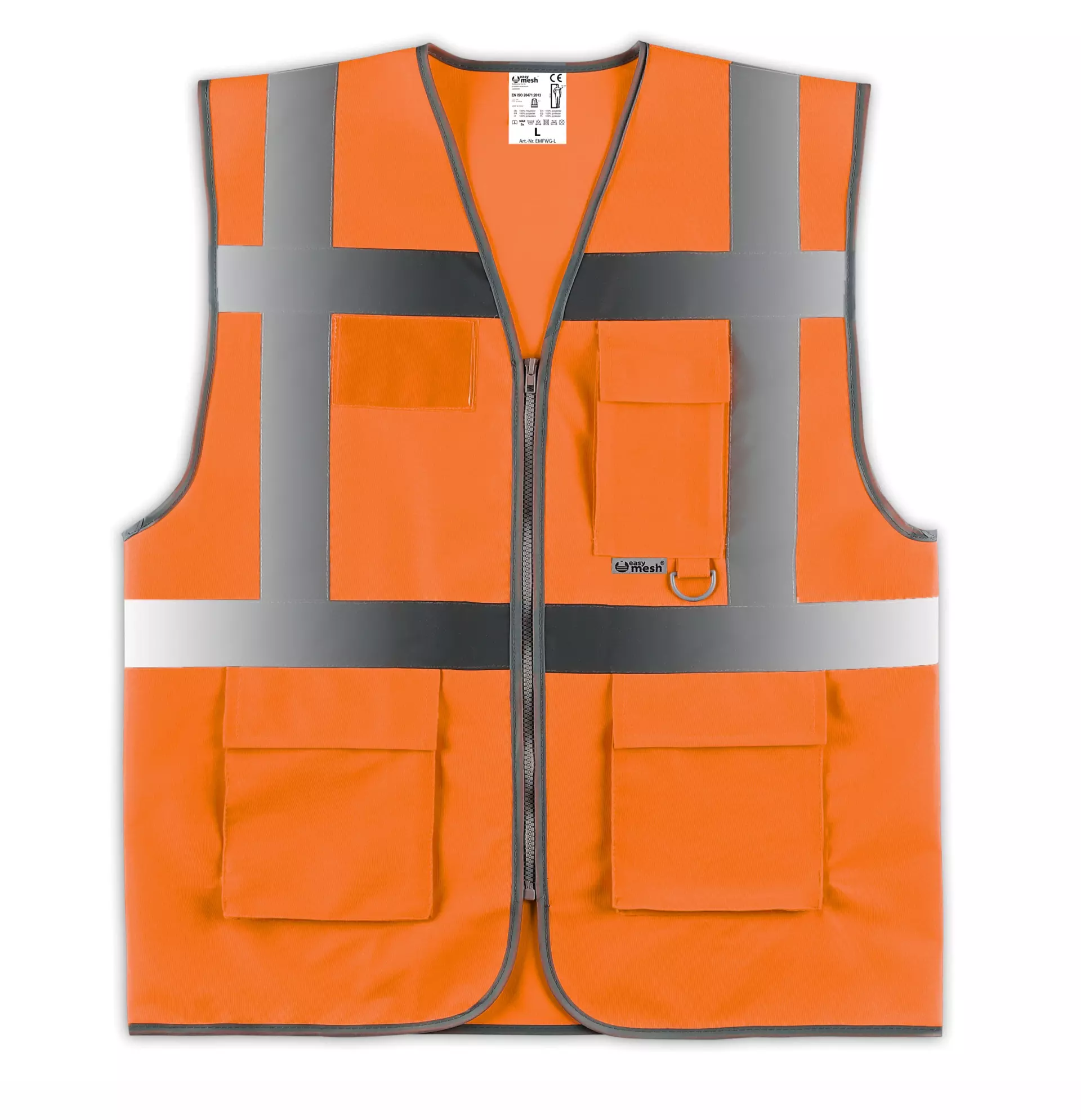 easyMesh® EMFWO, EasyMesh® Funktionsweste mit Reißverschluss und Taschen, image 1