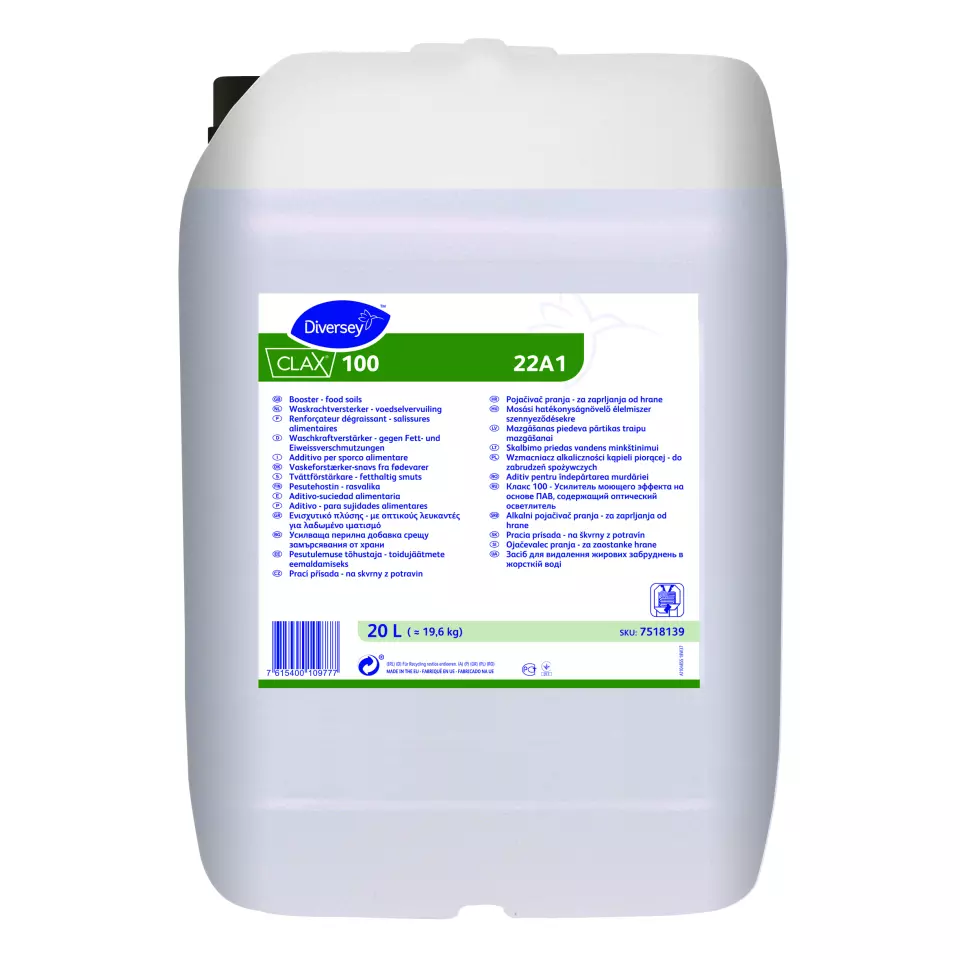 Clax 7518139, 100 Laundry Booster for Food Soiling 20L, image 1, gallery thumbnail