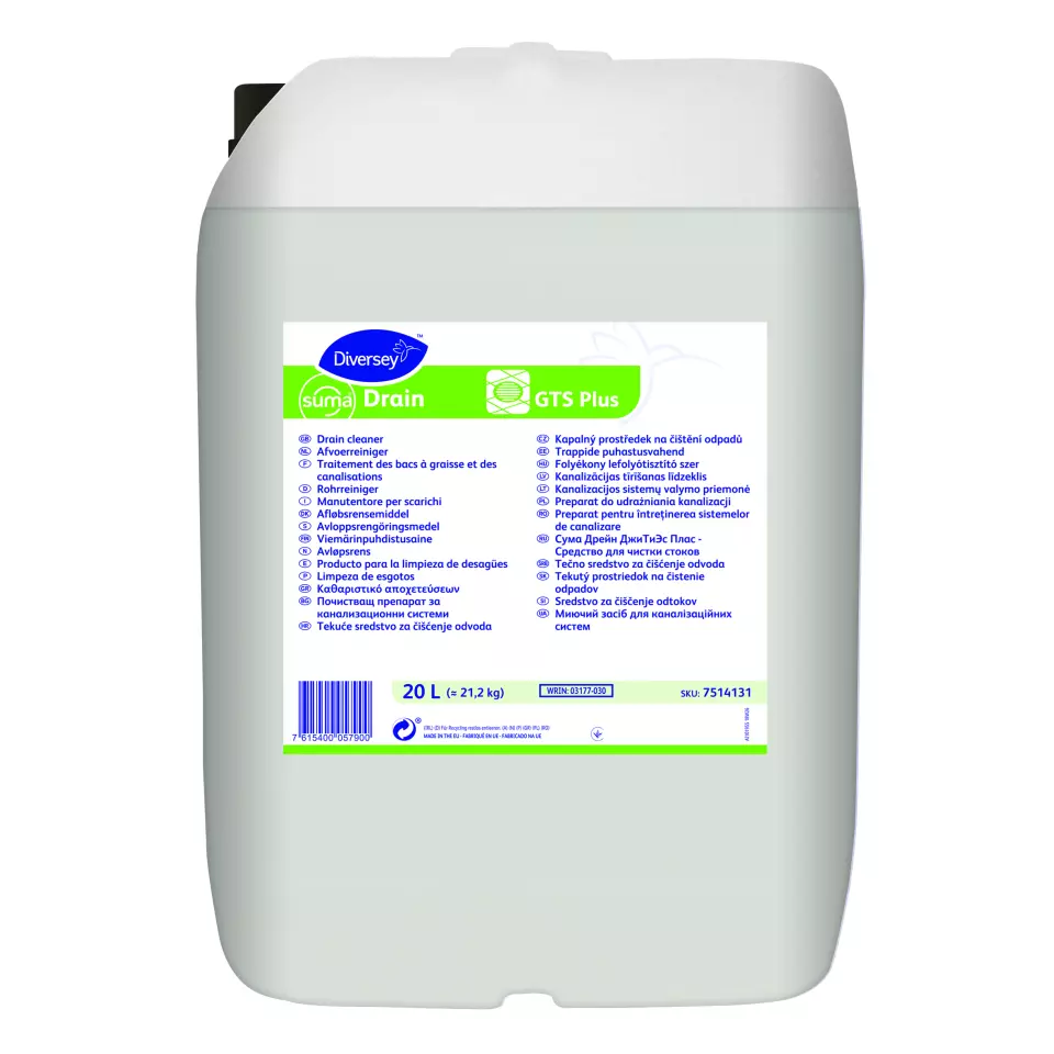 Suma 7514131, Drain GTS plus Drain Cleaner 20L, image 1, gallery thumbnail