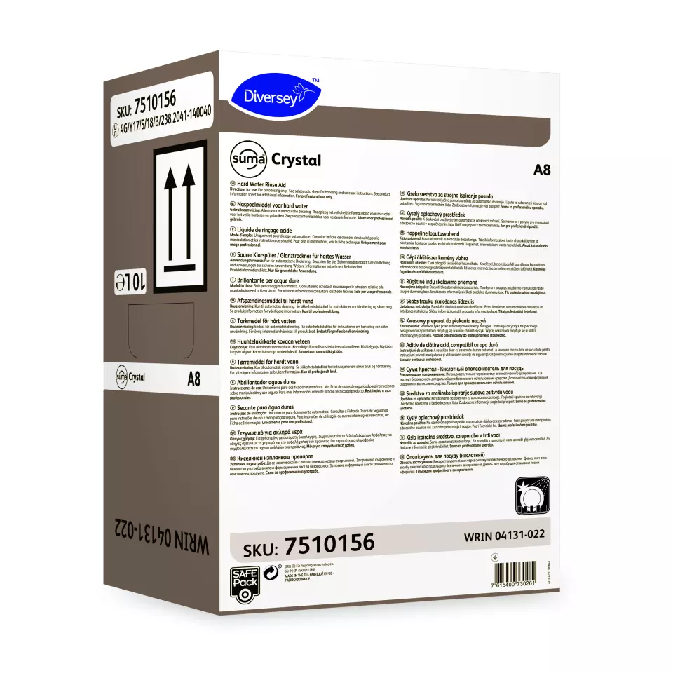 Suma 7510156, Crystal A8 Saurer Klarspüler 10L, image 1, gallery thumbnail