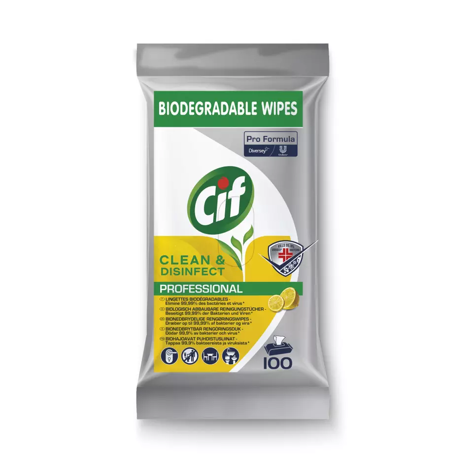 Cif Pro Formula 101106274, Reinigungstücher für die hygienische Oberflächenreinigung, image 1, gallery thumbnail