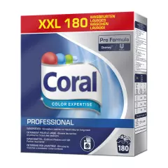 Diversey 101108614, Coral Pro Formula Color Expertise Color Laundry Detergent with Color and Fiber Protection 8kg
