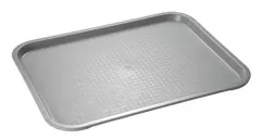 APS 543, Fast Food Tray Polypropylene, 45 x 35.5cm, Grey