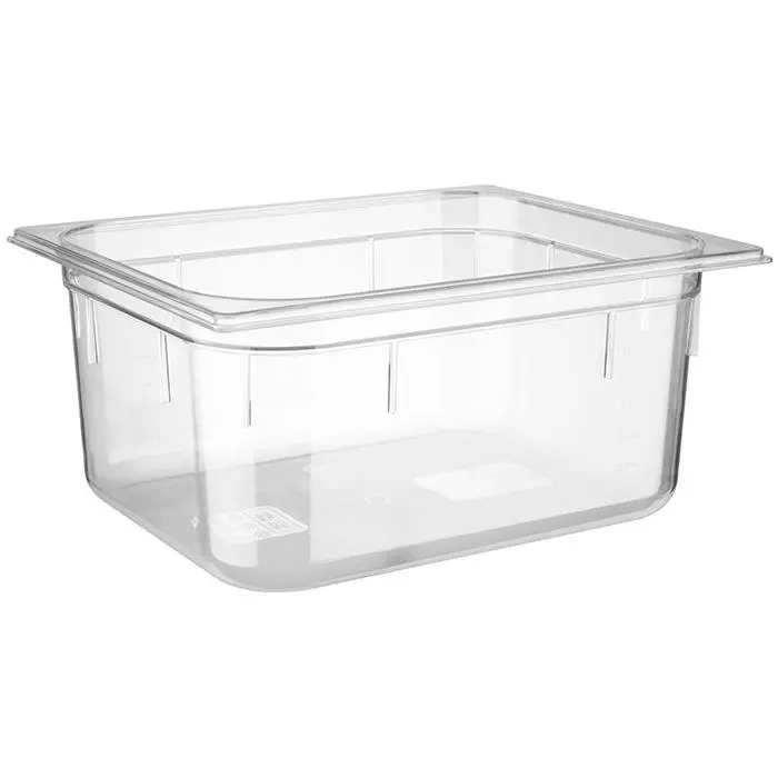 APS 82016, GN 1/2 Polycarbonate Container, Depth: 150mm, Transparent, image 1, gallery thumbnail