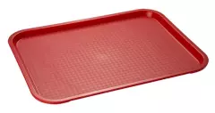 APS 530, Fast Food Tray Polypropylene, 35 x 27cm, Red