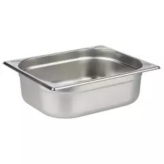 APS 81204, GN 1/2 Container Stainless Steel, 6 Liter, Silver
