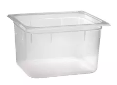 APS 82117, GN 1/2 Container Polypropylene, Depth: 200mm, Transparent